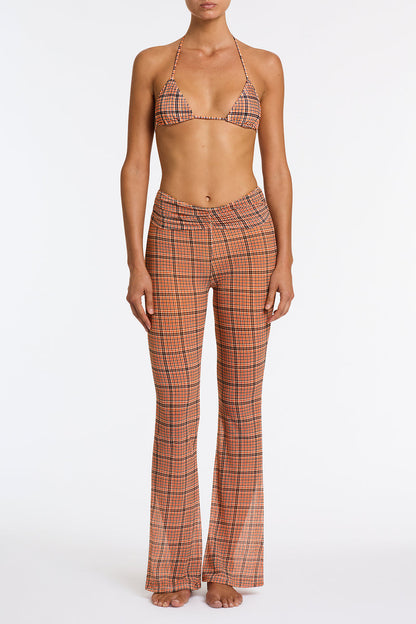 KIKA - JAM VELVET CHECK Pants image 2