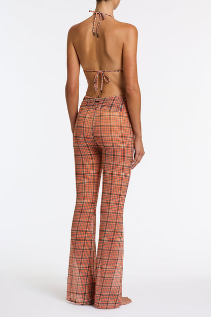 KIKA - JAM VELVET CHECK Pants image 3